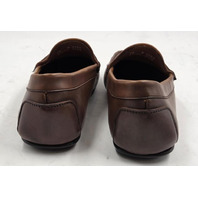 ALLEN EDMONDS MENS SUPER SPORT LEATHER PENNY LOAFERS SZ 10 D CHILI