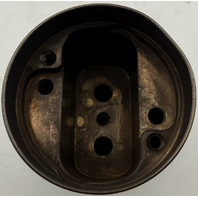 PRADO ACROBAT MINI LONG DARK BRONZE BRASS EMPTY CYLINDER LIGHT FIXTURE HOUSING