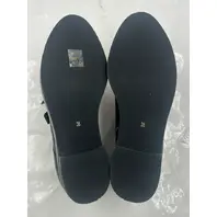 ALL BLACK KLITIE BOW OX 222015 BROWN WOMEN'S LOAFER SLIP ON SIZE EU 38 US 7.5