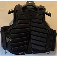 RACESAFE MOTION3 ADULT XL TALL/REG BLACK BODY PROTECTION VEST M3AXLTREGBLACK