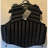 RACESAFE MOTION3 ADULT XL TALL/REG BLACK BODY PROTECTION VEST M3AXLTREGBLACK