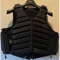 RACESAFE MOTION3 ADULT XL TALL/REG BLACK BODY PROTECTION VEST M3AXLTREGBLACK