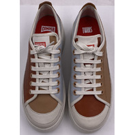 CAMPER TWINS K201626-012 WOMENS MULTICOLOR CASUAL LEATHER SNEAKERS EU 38 US 7.5