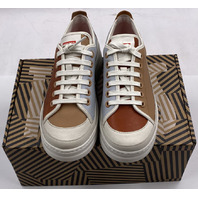 CAMPER TWINS K201626-012 WOMENS MULTICOLOR CASUAL LEATHER SNEAKERS EU 38 US 7.5