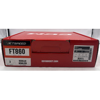 CCM JETSPEED FT860 6452688 JR SKATE SIZE 3 SHOE SIZE 4 REGULAR ICE HOCKEY SKATES