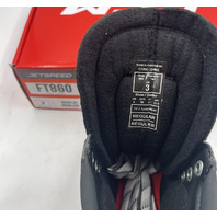 CCM JETSPEED FT860 6452688 JR SKATE SIZE 3 SHOE SIZE 4 REGULAR ICE HOCKEY SKATES