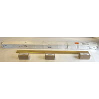 KOHLER 97626-2MB CHOREOGRAPH 36" SHOWER BAR VIBRANT BRUSHED MODERN BRASS