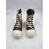 RICK OWENS RU02D6890 LOO 7411 PORTERVILLE SNEAKER SADDLE MILK US 8 EU 41 UK 7