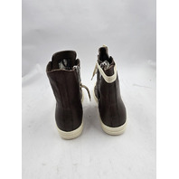 RICK OWENS RU02D6890 LOO 7411 PORTERVILLE SNEAKER SADDLE MILK US 8 EU 41 UK 7