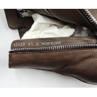 RICK OWENS RU02D6890 LOO 7411 PORTERVILLE SNEAKER SADDLE MILK US 8 EU 41 UK 7