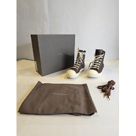 RICK OWENS RU02D6890 LOO 7411 PORTERVILLE SNEAKER SADDLE MILK US 9 EU 42