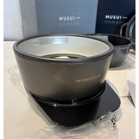VERMICULAR MUSUI KAMADO CAST IRON INDUCTION RICE COOKER IN CHARCOAL PH23A-US