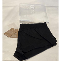 ON RUNNING MENS RACE SHORTS BLACK SIZE L LARGE MENS RUNNING ACTIVEWEAR 115.00131