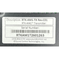 SOUND CONTROL RTK-AM1-C CONFERENCE ROOM TABLE EXTENSION KIT TX & RX FOR CISCO