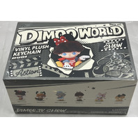 POP MART DIMOO WORLD X DISNEY VINYL PLUSH KEYCHAIN BLIND BOX 6 PACK