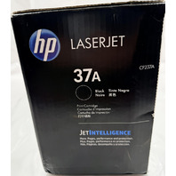 HP GENUINE OEM 37A CF237A LASERJET BLACK TONER CARTRIDGE