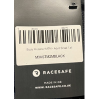 RACESAFE MOTION3 ADULT SMALL TALL BLACK BODY PROTECTION MTM VEST M3ASTM2MBLACK