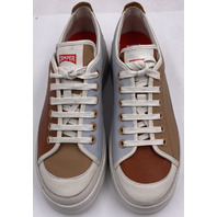 CAMPER TWINS K201626-012 WOMENS MULTICOLOR CASUAL LEATHER SNEAKERS EU 40 US 9