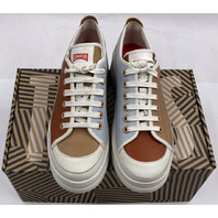 CAMPER TWINS K201626-012 WOMENS MULTICOLOR CASUAL LEATHER SNEAKERS EU 40 US 9