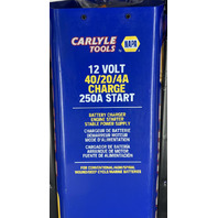 CARLYLE TOOLS BY NAPA CWC12V40A 12 VOLT 40/20/4A CHARGE 250A START BATTERY CHARGER