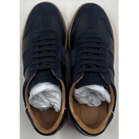 ALLEN EDMONDS LUDLOW NAVY SUEDE SNEAKERS SHOES 8460 MENS SIZE 8 D
