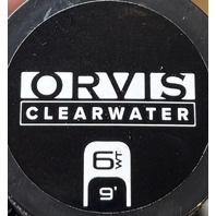 ORVIS CLEARWATER 908-4 2S7L5151 9' 6WT 4-PIECE FLY FISHING ROD