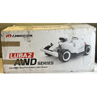 MAMMOTION 3000H LUBA 2 AWD WHITE PERIMETER WIRE FREE ROBOTIC LAWN MOWER .75ACRES