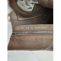 RICK OWENS RU02D6890 LOO 7411 PORTERVILLE SNEAKER SADDLE MILK US 9 EU 42