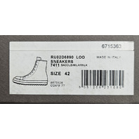 RICK OWENS RU02D6890 LOO 7411 PORTERVILLE SNEAKER SADDLE MILK US 9 EU 42