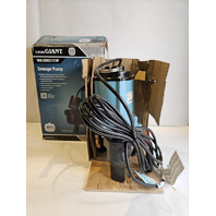 LITTLE GIANT 511432 10SC-CIM SEWAGE PUM 10SC SERIES 1/2 HP 7200 GPH 20 FEET CORD