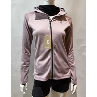 ON CLOUD RUNNING WOMEN'S CLIMATE ZIP HOODIE SIZE L LARGE 1WE10334390 COLOR HERON