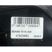 SALOMON SENSE 70 W GW WOMENS SKI BOOT L47933800 BLACK SIZE 26/26.5 US 10.5
