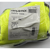 6 PAIRS HEXARMOR HELIX 3006 TOUCHSCREEN GLOVES W/EXOSKELETON SIZE 10/XL