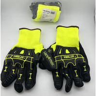 6 PAIRS HEXARMOR HELIX 3006 TOUCHSCREEN GLOVES W/EXOSKELETON SIZE 10/XL