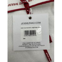 JESSIE ZHAO DOUBLE SIDED NIGHT IMAGINATON SWIM COVER UP SKIRT SIZE S/M