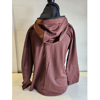 ON RUNNING 1WE10330398 CLIMATE ZIP HOODIE MULBERRY M MEDIUM
