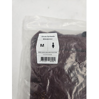 ON RUNNING 1WE10330398 CLIMATE ZIP HOODIE MULBERRY M MEDIUM