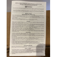 MARATHON MOTORS REPLACEMENT MOTOR WU J 56T17D15627A FR56HZ PH. 3 TYPE TS