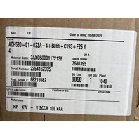 ABB ACH580-01-023A-4+B066+C193+F254 AC VARIALBLE FREQUENCY DRIVE 23HP 15AMP 480V