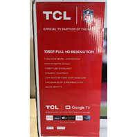 TCL 1080P FULL HD RESOLUTION 32" CLASS 32S350G TV