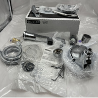 DELTA TETRA 17 SERIES TUB & SHOWER TRIM T17489-PR SHOWER HEAD LUMICOAT CHROME