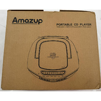 AMAZUP V60098BT PORTABLE CD PLAYER WIRELESS 5.1 MP3 CD CASSETTE REC. RADIO BLACK