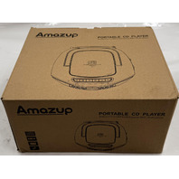AMAZUP V60098BT PORTABLE CD PLAYER WIRELESS 5.1 MP3 CD CASSETTE REC. RADIO BLACK