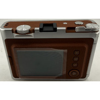 FUJIFILM INSTAX MINI EVO 16812534 BROWN HYBRID INSTANT FILM CAMERA