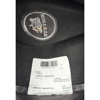 STETSON MENS KELLY DISTRESSED WOOL OUTBACK COWBOY HAT BLACK L LARGE OWKELY