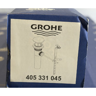 GROHE 32138002 CONCETTO 1.2 GPM SINGLE HOLE BATHROOM FAUCET W/ LIFT DRAIN CHROME