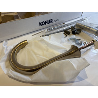 KOHLER OCCASION LAV CANE SPOUT SINGLE HOLE BATHROOM FAUCET 27008-BV 1GPM