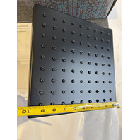 BRIZO 813122-BL 10" SQUARE RAINCAN SHOWER HEAD IN MATTE BLACK MAX 1.75 GPM