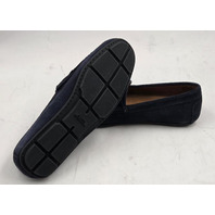 ALLEN EDMONDS SEBASTIAN MENS BIT DRIVING LOAFER SZ 11.5 3E NAVY SUEDE