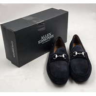 ALLEN EDMONDS SEBASTIAN MENS BIT DRIVING LOAFER SZ 11.5 3E NAVY SUEDE